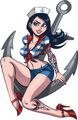 Southern Sailors Roller Derby Kristiansand logo